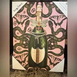 Design District Luxury inspired wall art! 10.75”x14”x1.5” Brand new!